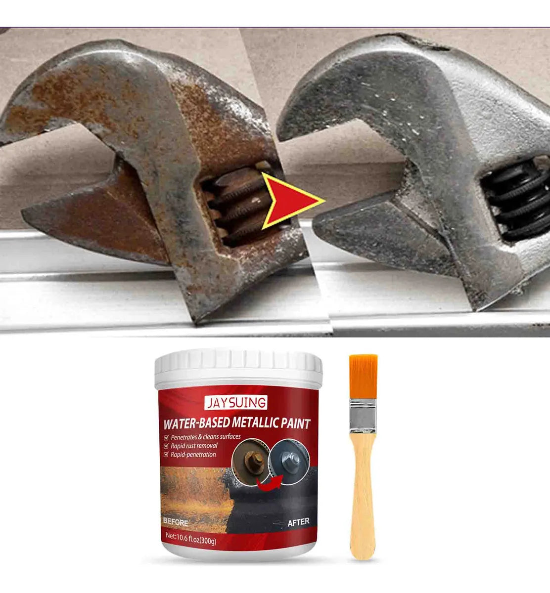 🔧💥 ¡DI ADIÓS AL ÓXIDO PARA SIEMPRE! RECUPERA EL BRILLO DE TUS METALES EN MINUTOS 💪🔥 –