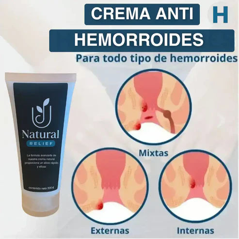 🌿 ALIVIO NATURAL Y RÁPIDO PARA LAS HEMORROIDES_Natural Relief es tu solución✨