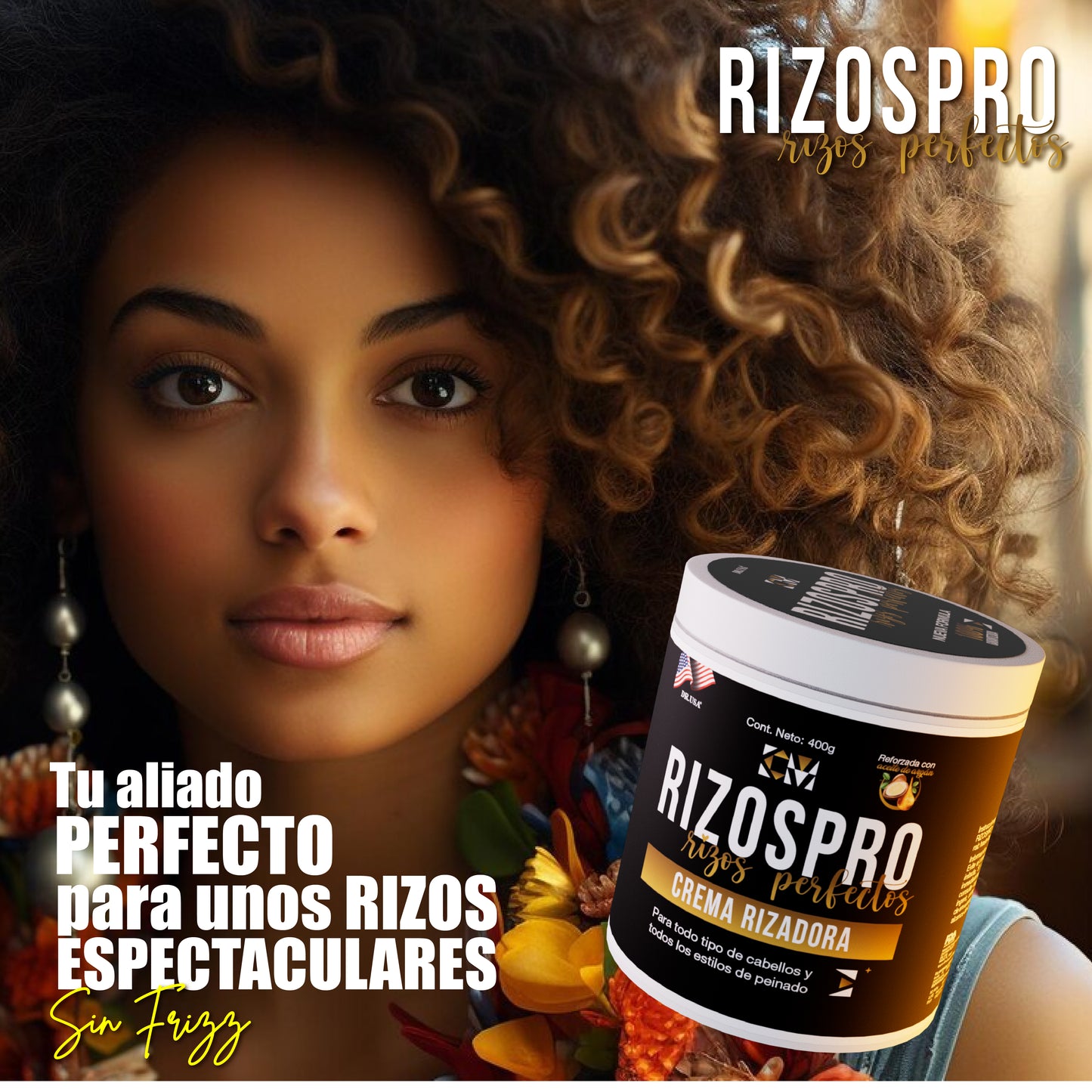 🔥 ¡ADIÓS FRIZZ Y RIZOS DESORDENADOS! 🌀 CONSIGUE DEFINICIÓN PROFESIONAL AL INSTANTE CON RIZOS PRO ®️ 💖