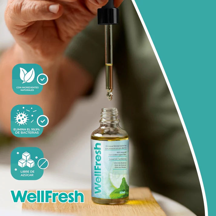 💧 DI ADIÓS AL MAL ALIENTO EN SEGUNDOS CON SOLO 3 GOTAS DE FRESCURA 🌿✨.