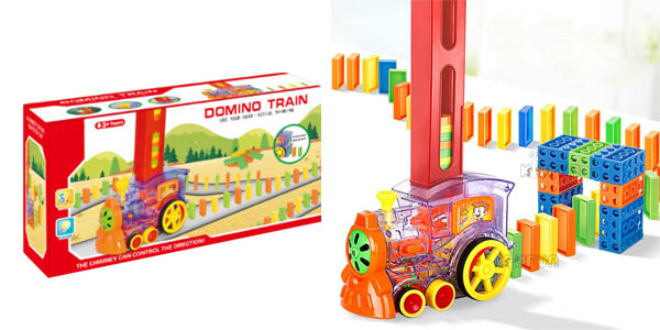 🚂 ¡Diversión Automática con el Tren de Dominós! 🎉
