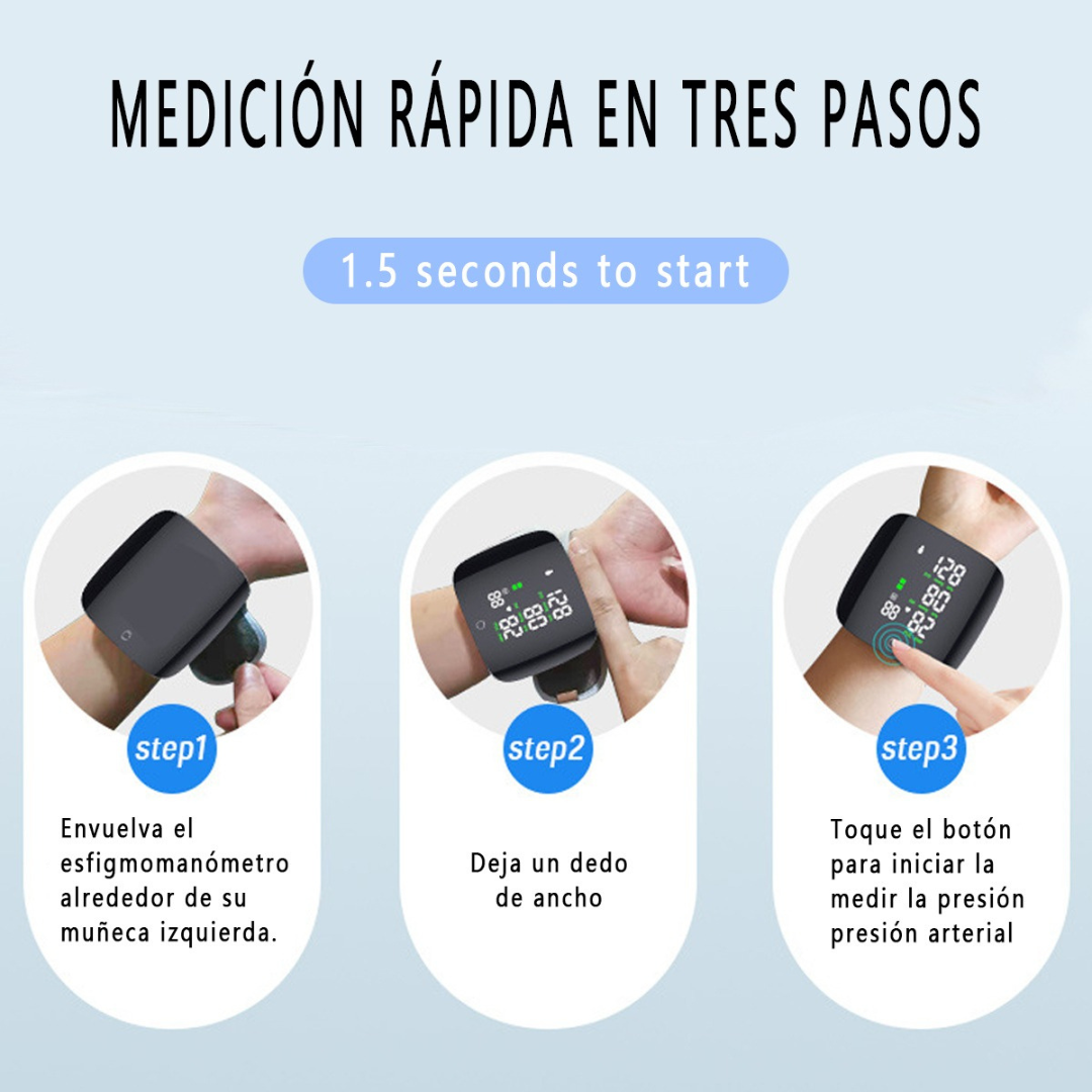 💖🩺 ¡CUÍDATE Y PROTEGE A QUIENES AMAS! 📢✅ MONITOR DE PRESIÓN CON VOZ Y USB 🔋