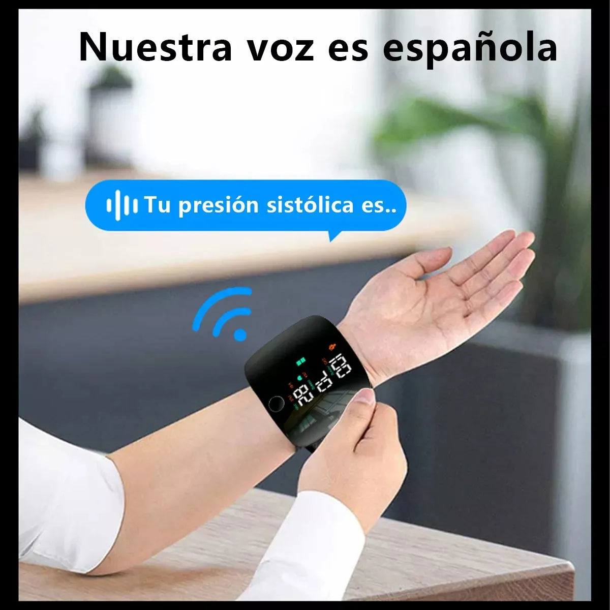 💖🩺 ¡CUÍDATE Y PROTEGE A QUIENES AMAS! 📢✅ MONITOR DE PRESIÓN CON VOZ Y USB 🔋