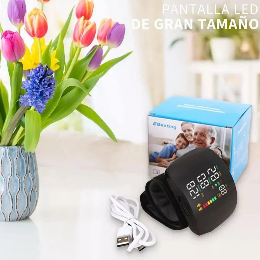 💖🩺 ¡CUÍDATE Y PROTEGE A QUIENES AMAS! 📢✅ MONITOR DE PRESIÓN CON VOZ Y USB 🔋