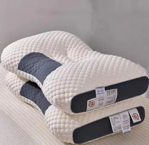 😖 DESPIÉRTATE SIN DOLOR: LA ALMOHADA CERVICAL QUE CAMBIARÁ TU MANERA DE DORMIR 🛌✨