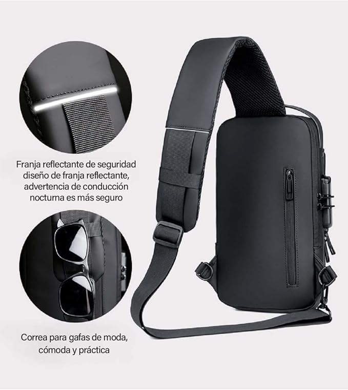 🔥¡PROTÉGETE CON ESTILO! EL BOLSO ANTIRROBO QUE TODOS QUIEREN ESTÁ AQUÍ 🛡️✨👜