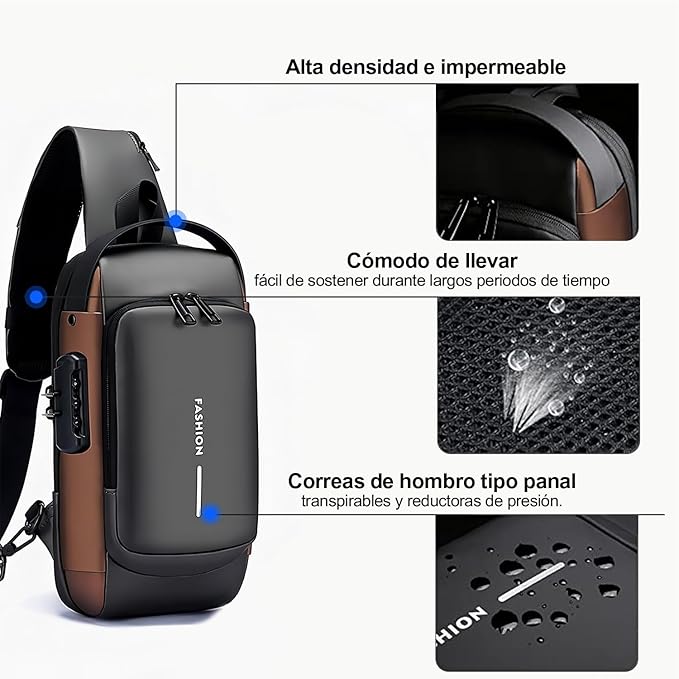 🔥¡PROTÉGETE CON ESTILO! EL BOLSO ANTIRROBO QUE TODOS QUIEREN ESTÁ AQUÍ 🛡️✨👜