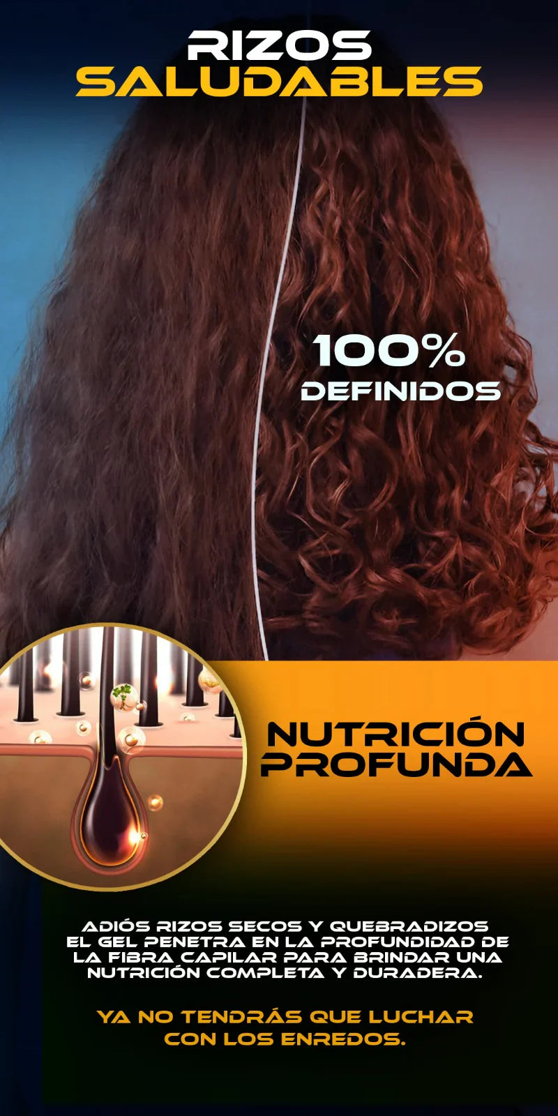 🔥 ¡ADIÓS FRIZZ Y RIZOS DESORDENADOS! 🌀 CONSIGUE DEFINICIÓN PROFESIONAL AL INSTANTE CON RIZOS PRO ®️ 💖