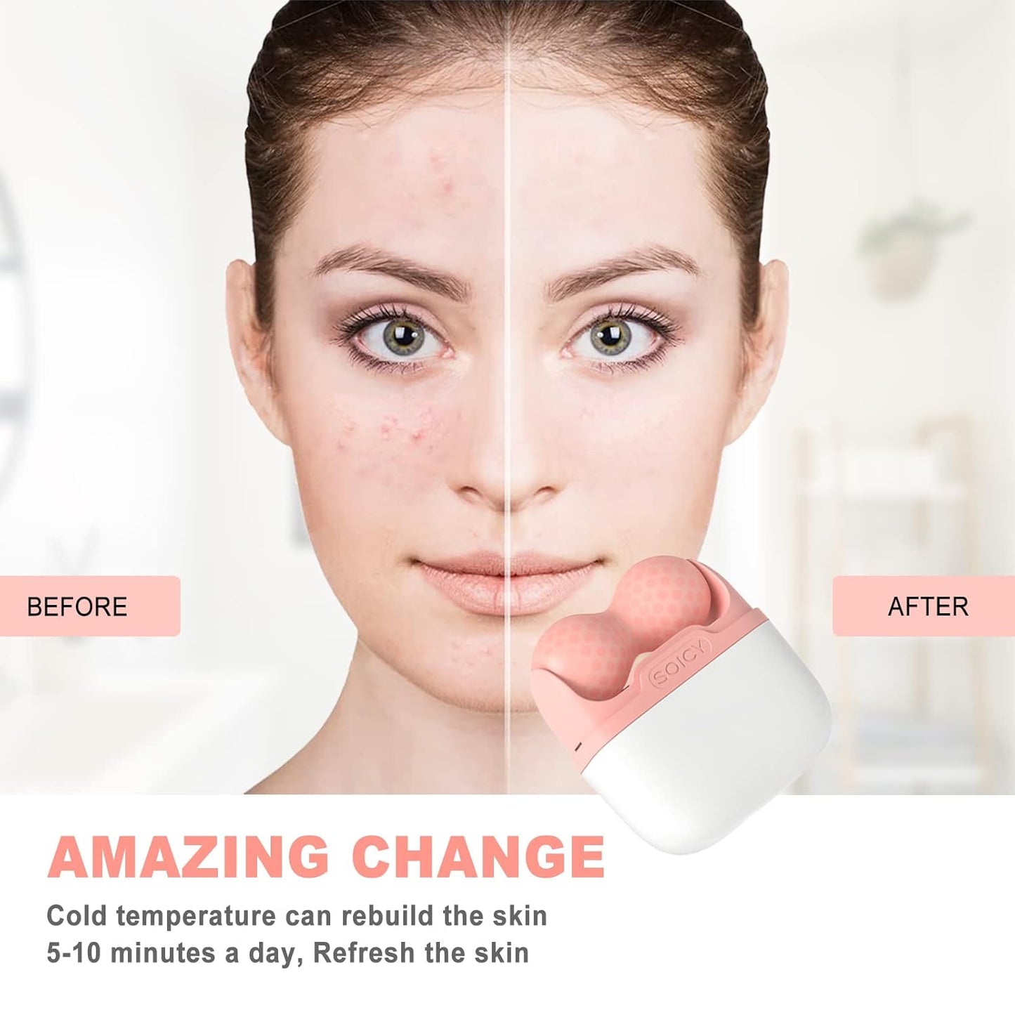 💆♀️✨ REVOLUCIONA TU BELLEZA CON EL ICE ROLLER 3D – RELAJA, REJUVENECE Y RESPLANDECE 💖❄️