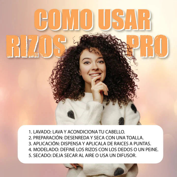 🔥 ¡ADIÓS FRIZZ Y RIZOS DESORDENADOS! 🌀 CONSIGUE DEFINICIÓN PROFESIONAL AL INSTANTE CON RIZOS PRO ®️ 💖