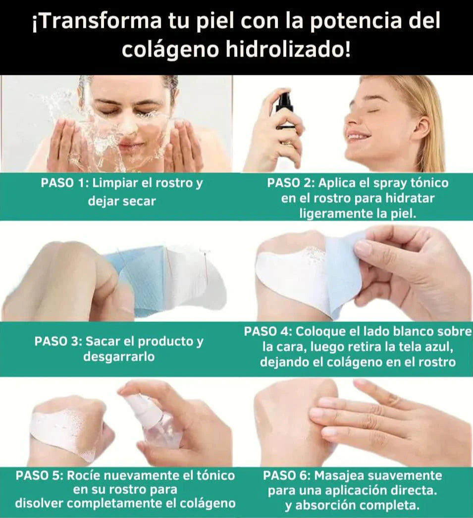 ✨ Parches de Colágeno Autodisolventes – Reafirma, Hidrata y Rejuvenece al Instante ✨