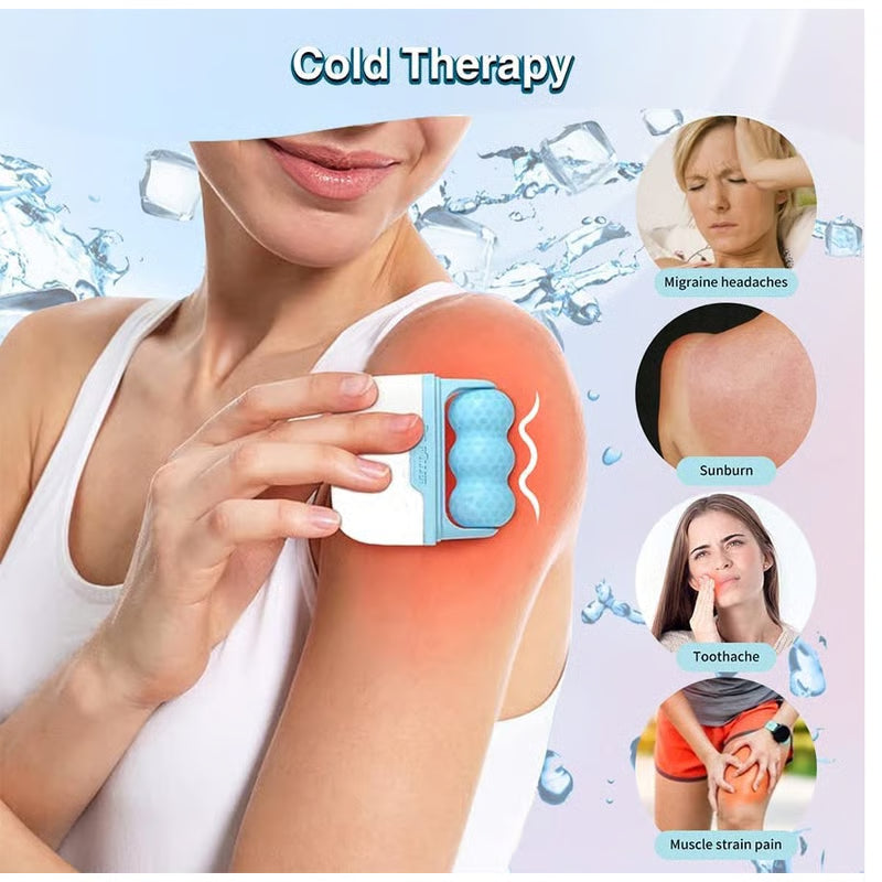 💆♀️✨ REVOLUCIONA TU BELLEZA CON EL ICE ROLLER 3D – RELAJA, REJUVENECE Y RESPLANDECE 💖❄️