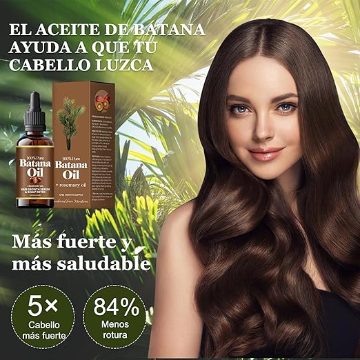 🌿 ACEITE DE BATANA 100% PURO – RENUEVA TU CABELLO DESDE LA RAÍZ 💛✨