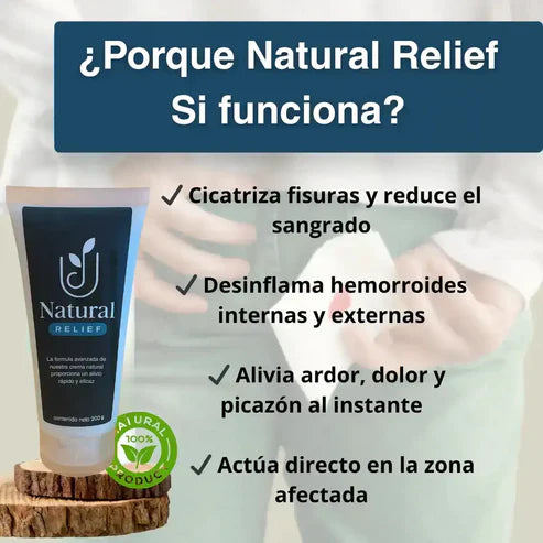 🌿 ALIVIO NATURAL Y RÁPIDO PARA LAS HEMORROIDES_Natural Relief es tu solución✨