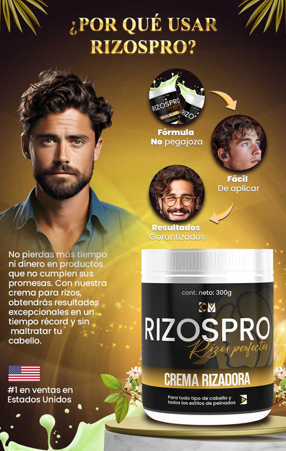 🔥 ¡ADIÓS FRIZZ Y RIZOS DESORDENADOS! 🌀 CONSIGUE DEFINICIÓN PROFESIONAL AL INSTANTE CON RIZOS PRO ®️ 💖