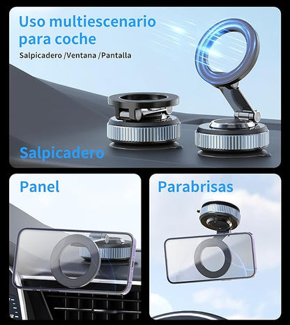 🚗📱 MANEJA SEGURO Y CON ESTILO CON EL SOPORTE CELULAR GIRATORIO 360° 🔄