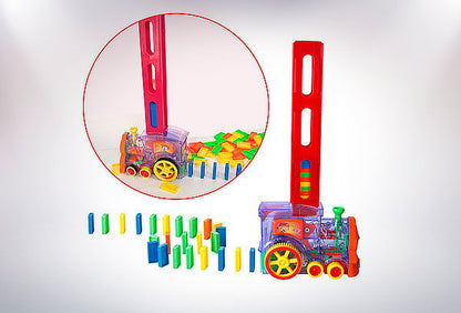 🚂 ¡Diversión Automática con el Tren de Dominós! 🎉