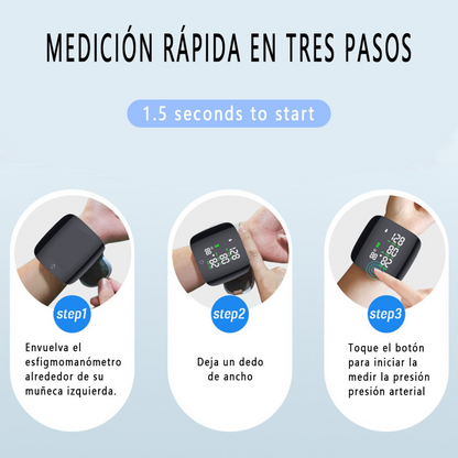 💖🩺 ¡CUÍDATE Y PROTEGE A QUIENES AMAS! 📢✅ MONITOR DE PRESIÓN CON VOZ Y USB 🔋
