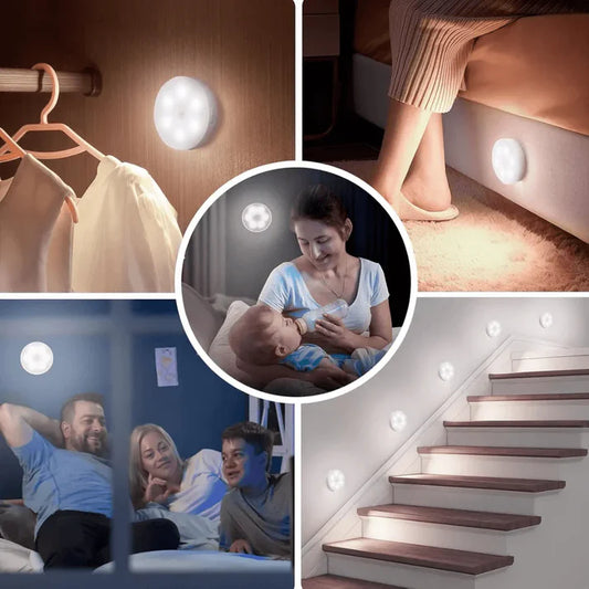 🌟 ILUMINA TU HOGAR CON COMODIDAD Y CALIDEZ – PACK DE 3 LUCES LED INALÁMBRICAS 🌟