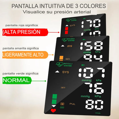 💖🩺 ¡CUÍDATE Y PROTEGE A QUIENES AMAS! 📢✅ MONITOR DE PRESIÓN CON VOZ Y USB 🔋