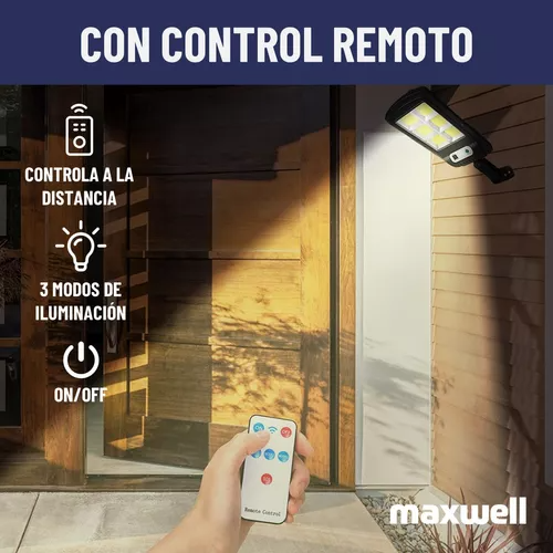 FOCO SOLAR CON CONTROL