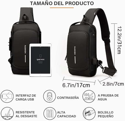 🔥¡PROTÉGETE CON ESTILO! EL BOLSO ANTIRROBO QUE TODOS QUIEREN ESTÁ AQUÍ 🛡️✨👜