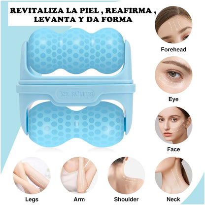 💆‍♀️✨ REVOLUCIONA TU BELLEZA CON EL ICE ROLLER 3D – RELAJA, REJUVENECE Y RESPLANDECE 💖❄️